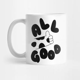 All good typography with graphics cats hand Mug